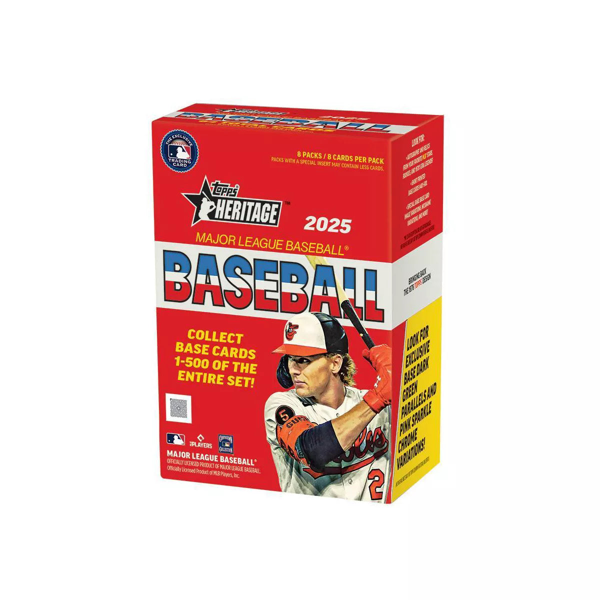 2025 Topps MLB Heritage Baseball Trading Card Value Box