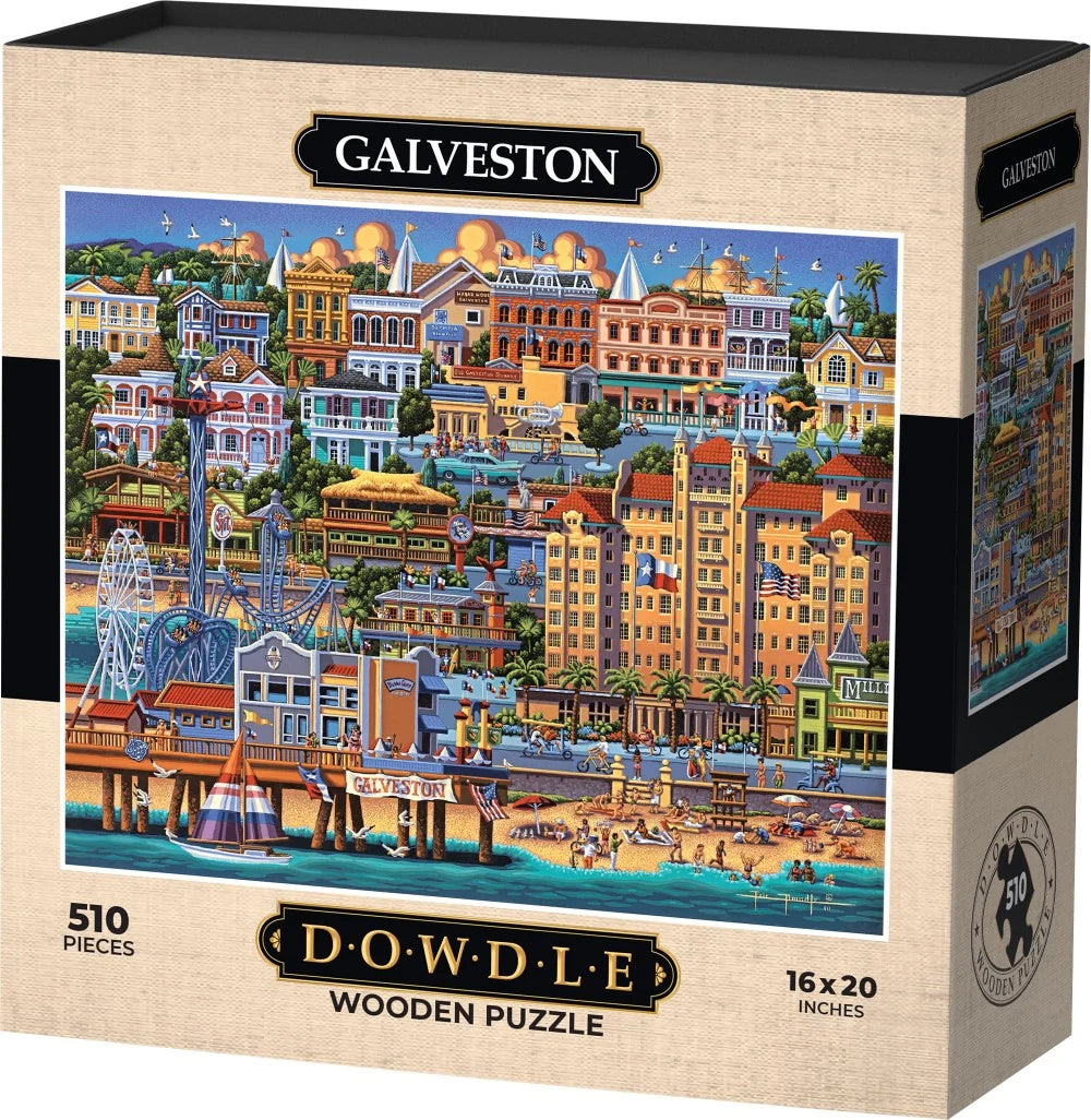 BPC  - Galveston Wooden Puzzle (510 Pieces)