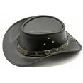 Genuine Leather Cowboy Western Hat Size XL