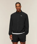 *GYMSHARK -Train Track Jacket, Black, Mens' Size Large