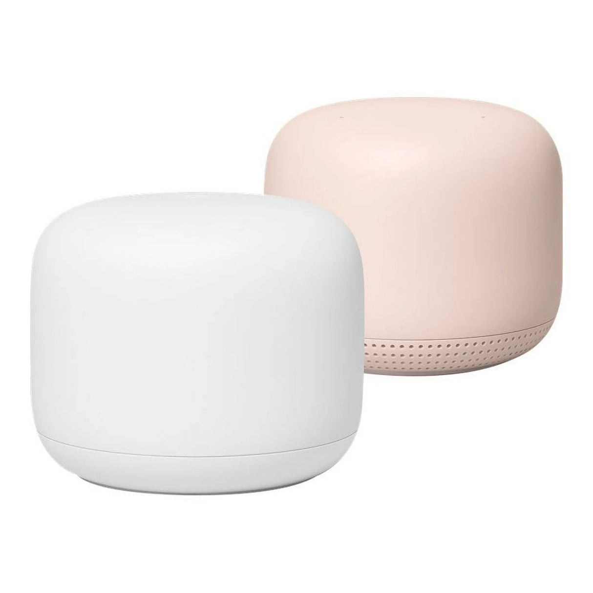 Google Nest Wifi 2 Pack (AC2200 Mesh Router with 1 Point) - Sand