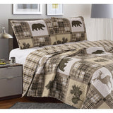 Great Bay Home 3-pc. Reversible Lodge Printed Quilt Set w/ Shams (Twin/Twin XL)(One Sham)