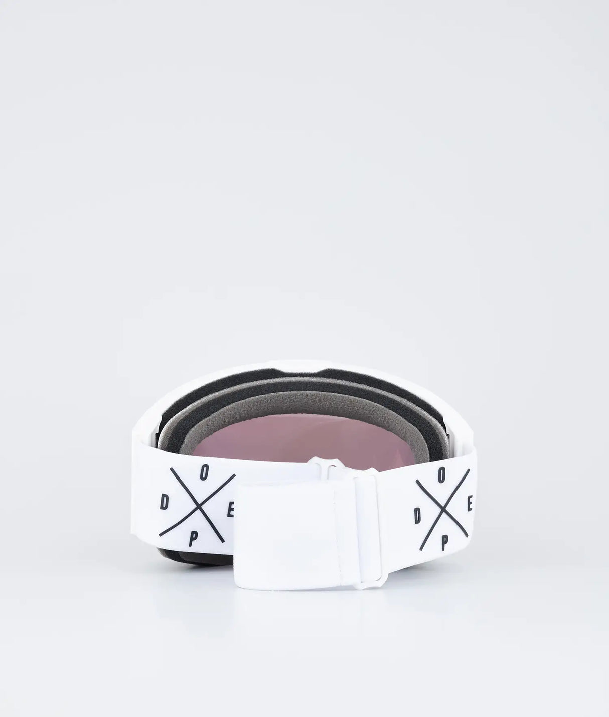 Dope Sight Ski Goggles White/Champagne Mirror