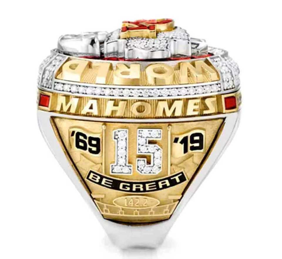 Patrick Mahomes 2019 Replica Super Bowl Championship Ring
