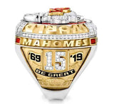 Patrick Mahomes 2019 Replica Super Bowl Championship Ring