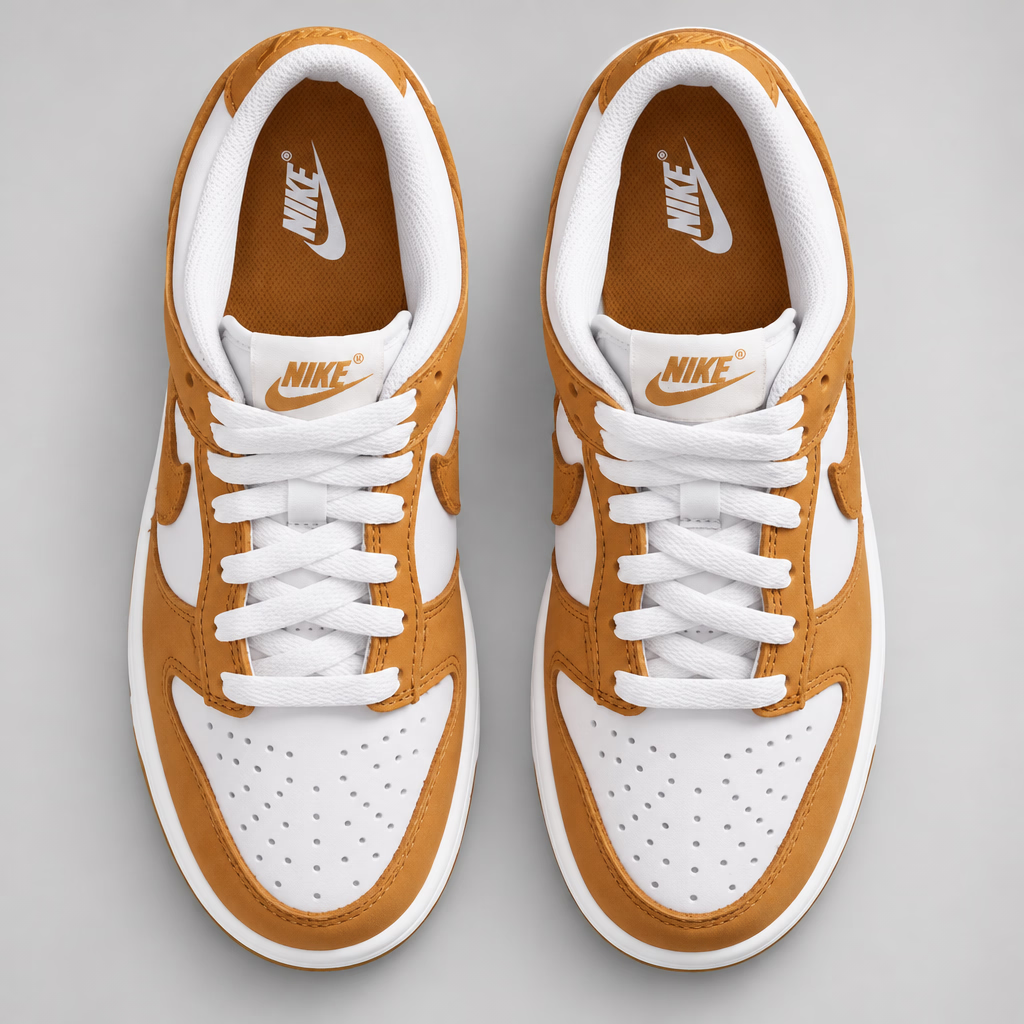 NIKE - Dunk Low SE (GS) - Vast Grey/Desert Ochre/White - 5Y