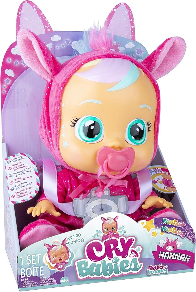 Cry Babies Hannah The Pegasus - Amazon Exclusive Doll, Multi