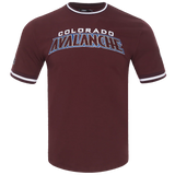 NHL COLORADO AVALANCHE CLASSIC CHENILLE MEN'S TEE-LARGE