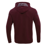 NHL COLORADO AVALANCHE CLASSIC CHENILLE MEN'S DK FULL ZIP PULLOVER HOODIE SIZE:XL