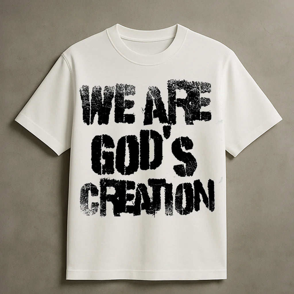 GOD CREATION T-SHIRT Size S