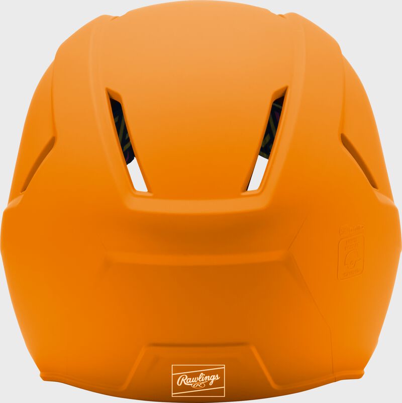 RAWLINGS - CoolFlo MAX Youth Softball Batting Helmet with Face Guard - Medium/Large - Neon Orange