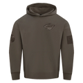 NHL MINNESOTA WILD NEUTRAL MEN'S DROP SHOULDER PULLOVER HOODIE 2XL