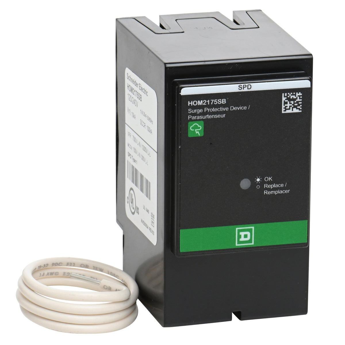 Square D Homeline Surge Protection Device HOM2175SB