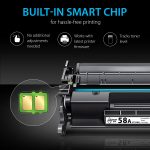 Compatible HP 58А Toner Cartridge Replacement (2 Black), Smart Ink
