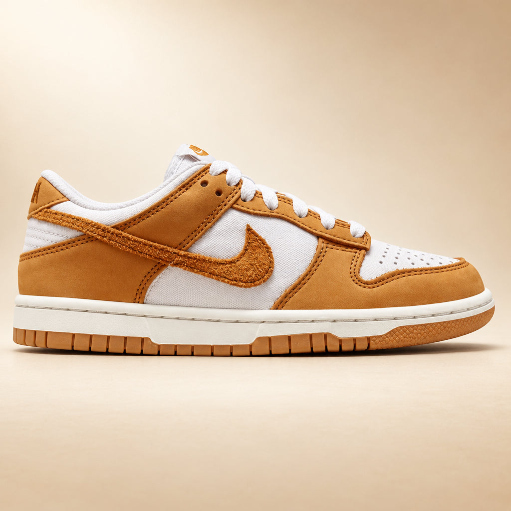 NIKE - Dunk Low SE (GS) - Vast Grey/Desert Ochre/White - 5Y