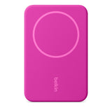 Belkin BoostCharge Pro Magnetic Power Bank 5K – Pink