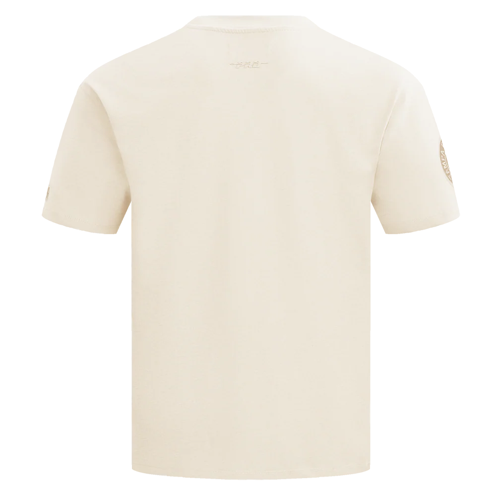 PRO STANDARD - Men's LG - NHL TAMPA BAY LIGHTNING NEUTRAL DROP SHOULDER TEE - Eggshell