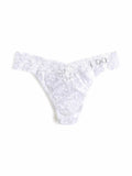 hanky panky I Do Crystal Signature Lace® Original Rise Thong - One Size