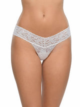 hanky panky Women's Signature Lace Low Rise Thong - One Size: 2-12