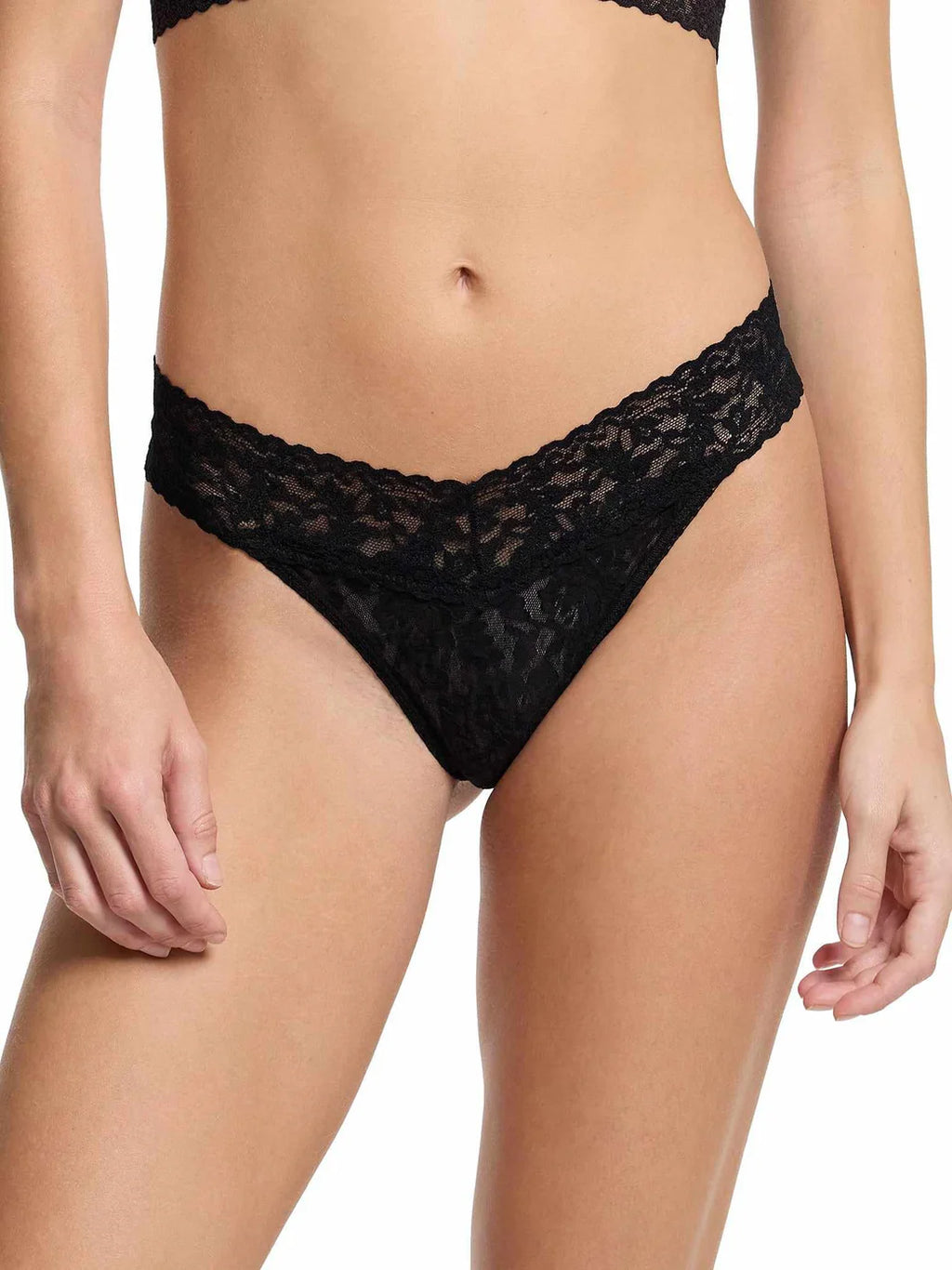Hanky Panky Signature Lace Original Rise Thong - One Size: 4-14