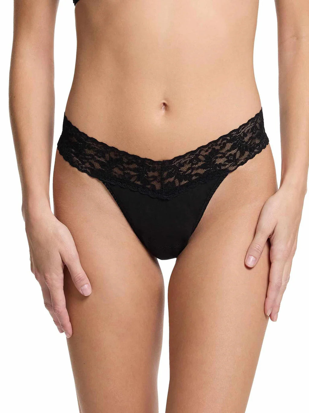 hanky panky Dream Original Rise Thong - Black - One Size 4-14