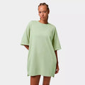 Nike Women's Jordan Brooklyn Fleece T-Shirt Dress , (Size: Small)