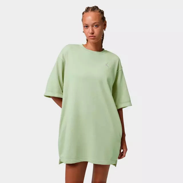 Nike Women's Jordan Brooklyn Fleece T-Shirt Dress , (Size: Small)
