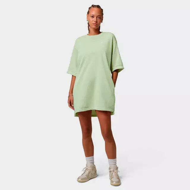 Nike Women's Jordan Brooklyn Fleece T-Shirt Dress , (Size: Small)