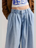 Free People Scout Wide-Leg Jeans Women's Med.