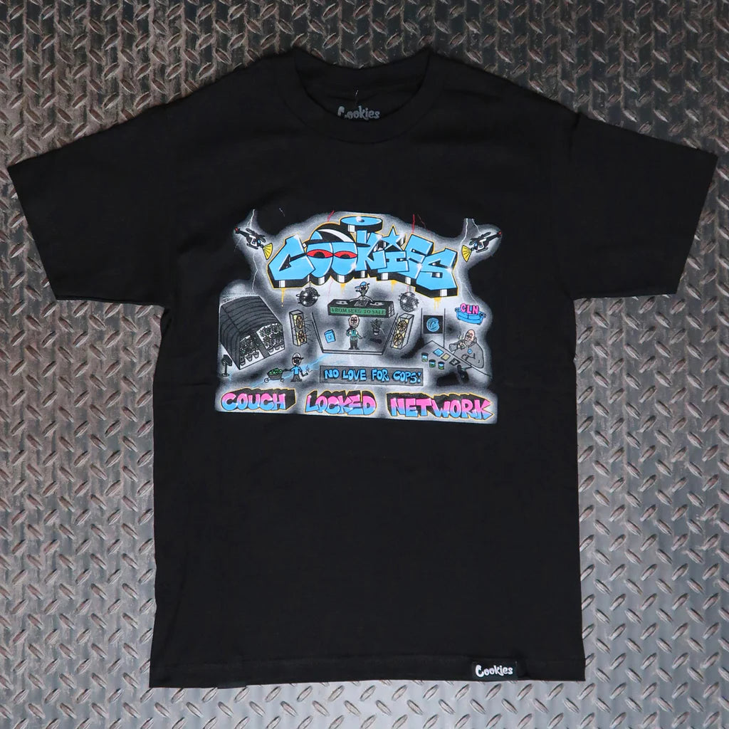 Cookies Sf Cookies X Nlfc Ss Tee-Black-New With Tags