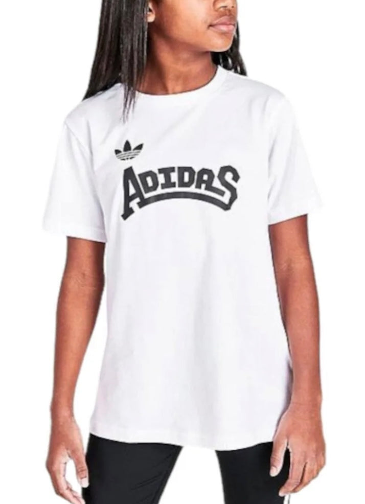 Adidas Girl's Adidas Tee White- New with tags