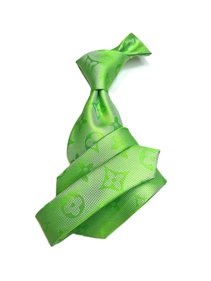 LV Solid 5 | Lime Green | Tie & Pocket Square