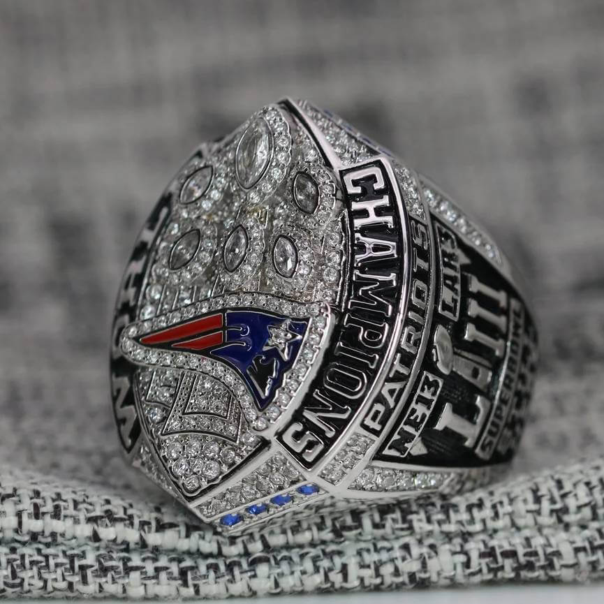 Tom Brady 2018 New England Patriots Championship Ring Replica
