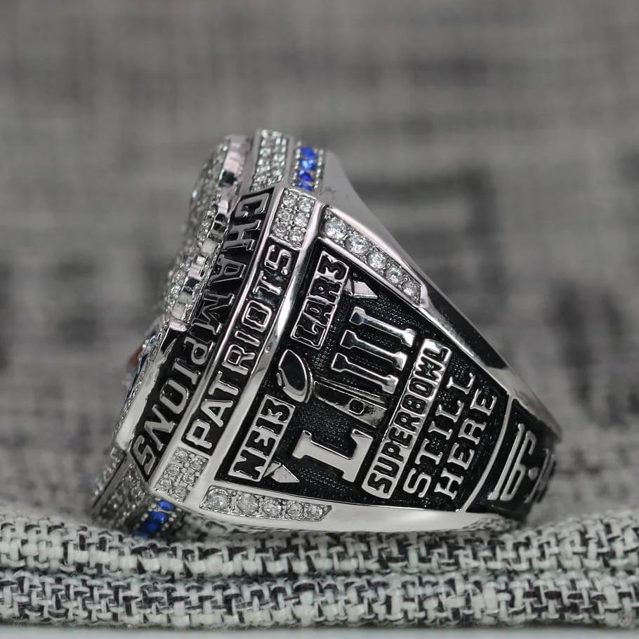 Tom Brady 2018 New England Patriots Championship Ring Replica
