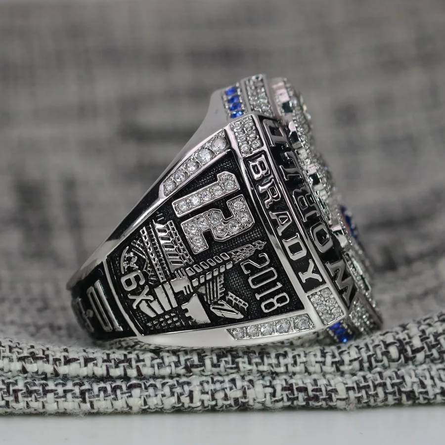 Tom Brady 2018 New England Patriots Championship Ring Replica