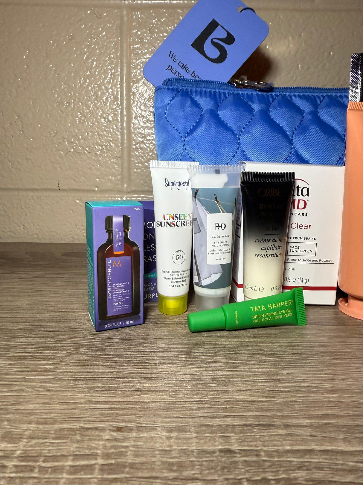 BlueMercury Beauty Sample Bag