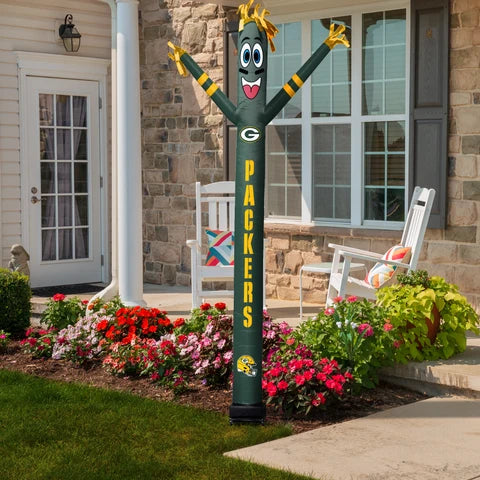 Green Bay Packers Inflatable Crazy Sports Fan by Sporticulture
