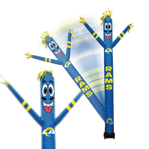 Los Angeles Rams Inflatable Crazy Sports Fan by Sporticulture
