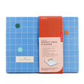 Kikkerland Inkerie Foldable Magnetic Weekly Desk Planner (Blue)