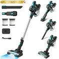 INSE Lightweight Cordless Stick Vacuum Cleaner 25kPa with 45min Runtime for Carpet Floor Pet Hair N520/N5T