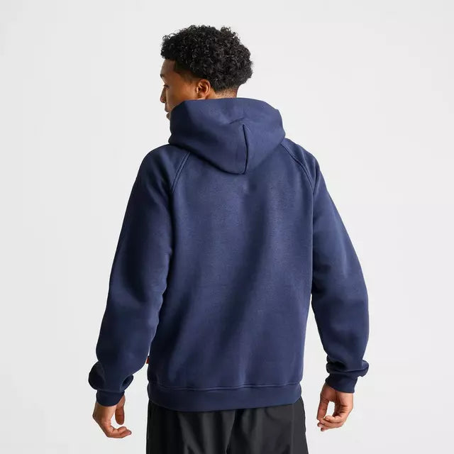 *Nike Men's Jordan Brooklyn Statement Pullover Hoodie, Navy/University Red, XL