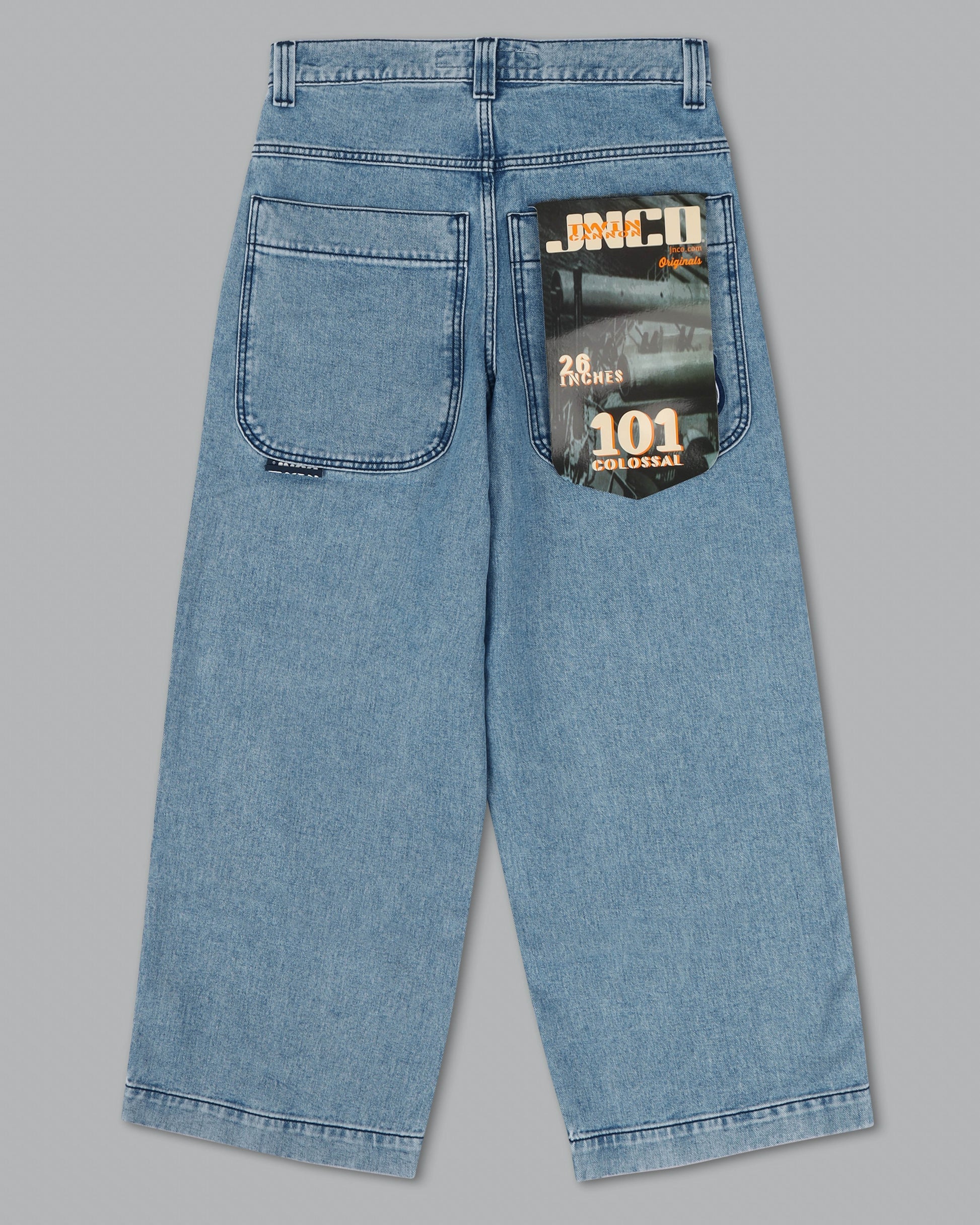 JNCO Men's 101 Twin Cannon Jeans (Size: 30x30)