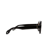 Elisa Johnson Jane Sunglasses in Gloss Black