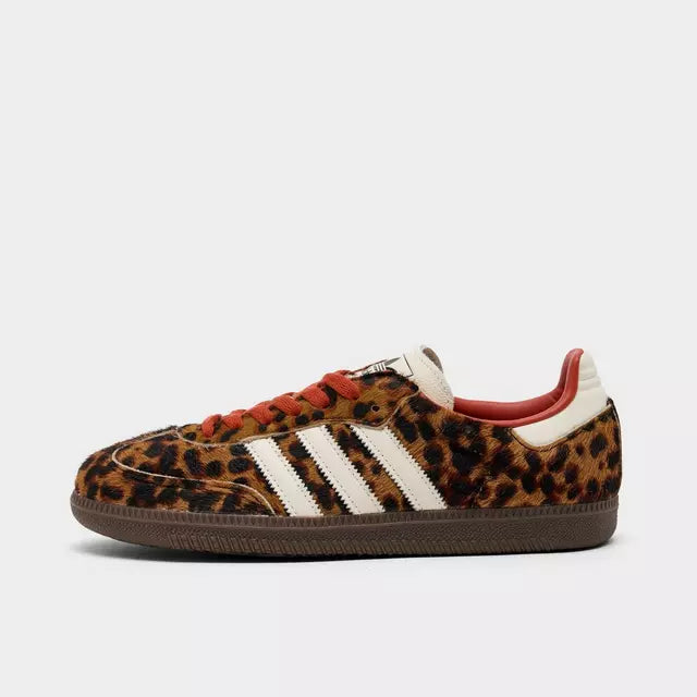 Women's adidas Originals Samba OG Leopard Casual Shoes Size 7