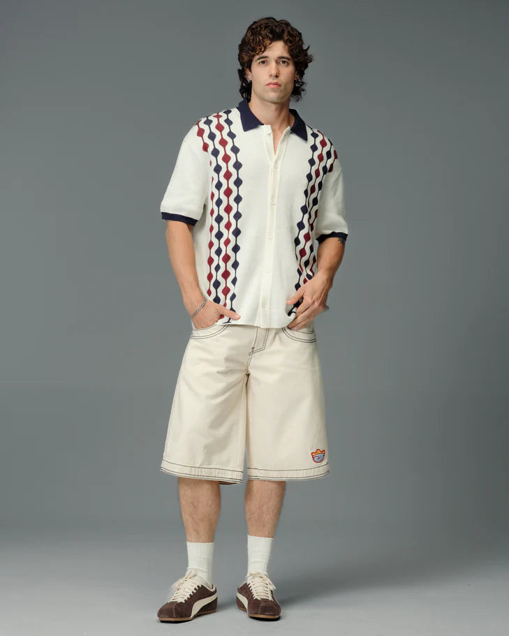 JNCO King Shorts Natural 14" Inseam Size 34