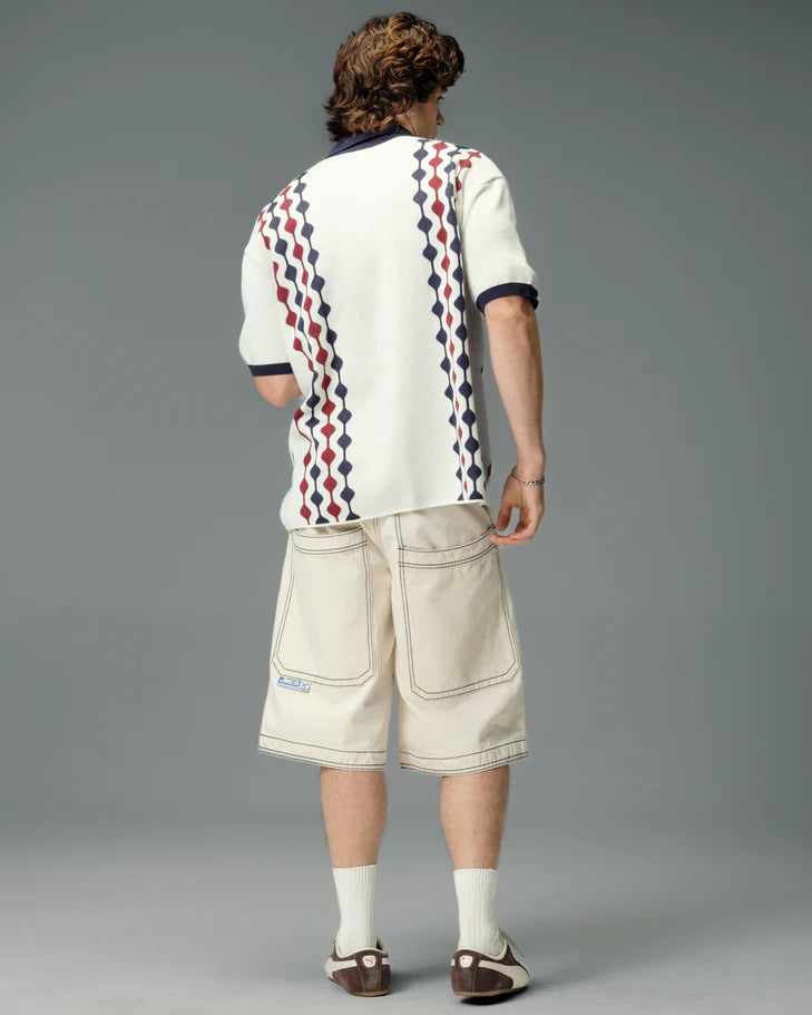 JNCO King Shorts Natural 14" Inseam Size 34