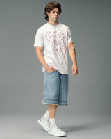 JNCO Destroyer Shorts Antique 14" Inseam Size 32W
