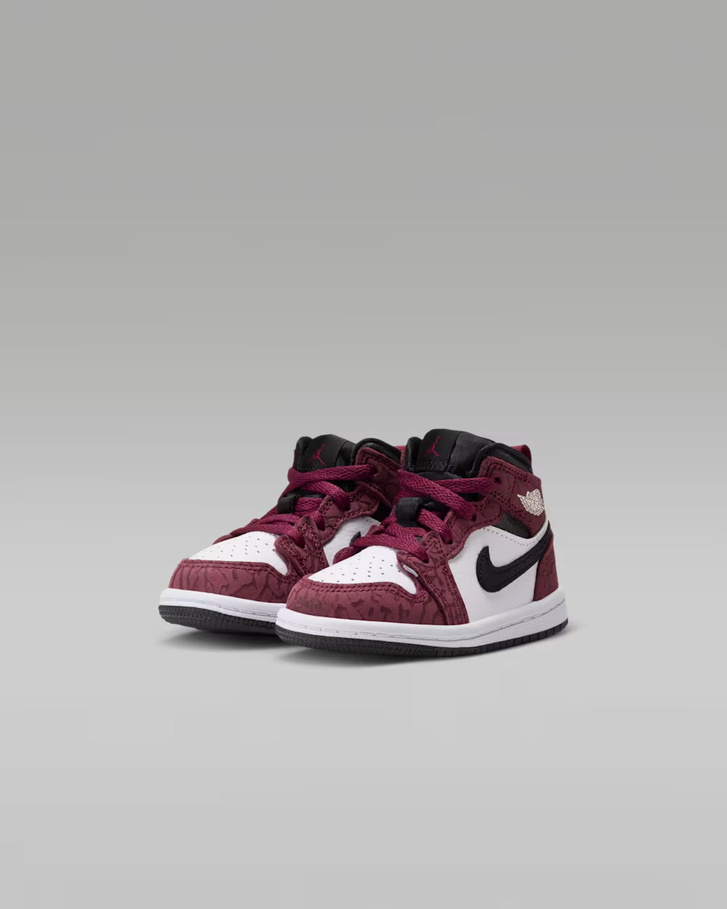 *Nike Jordan 1 Mid SE, Team Red/White-Black, Baby/Toddler 2C