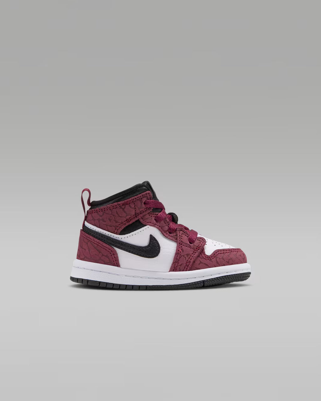 *Nike Jordan 1 Mid SE, Team Red/White-Black, Baby/Toddler 2C