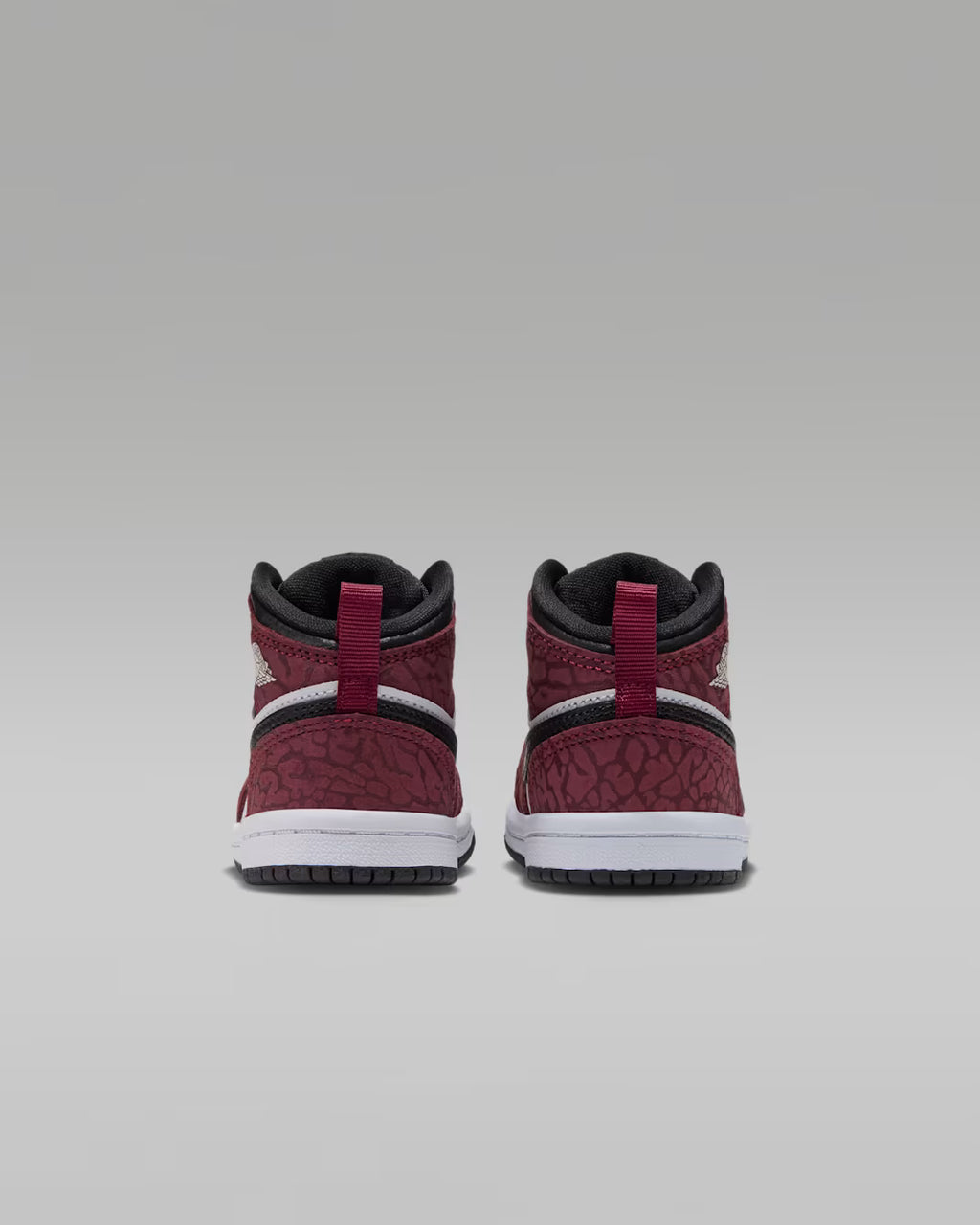 *Nike Jordan 1 Mid SE, Team Red/White-Black, Baby/Toddler 2C